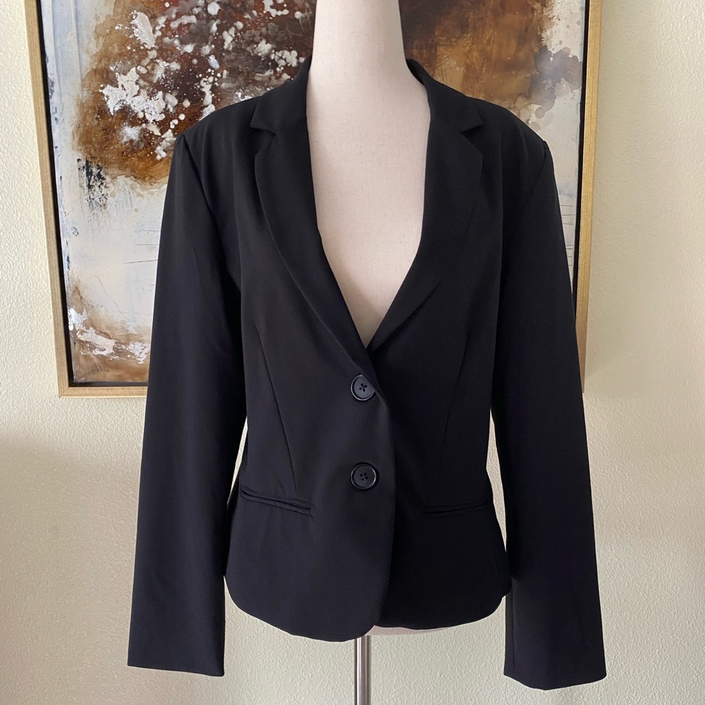 Star Brand button down blazer jacket size L EC